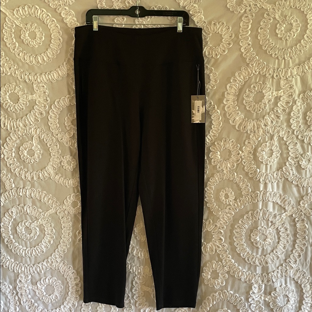 Habitat Core Travel Black Color Straight-Leg Pants